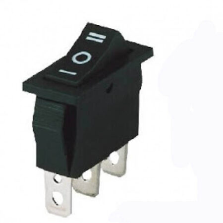 Rocker Switch 3 pin ON/OFF/ON 15A 250V (KCD3)