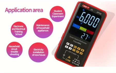 UNI-T UT122 Smart Professional Digital Multimeter Dual Display Mode NCV LIVE Tester True RMS Intelligent Multimeter