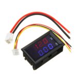 Dual Led 0.28 ” Display for DC0-100V 10A Voltage and Current Test Digital Instrument Digital Meter Panel Amplifier Red Blue 10A