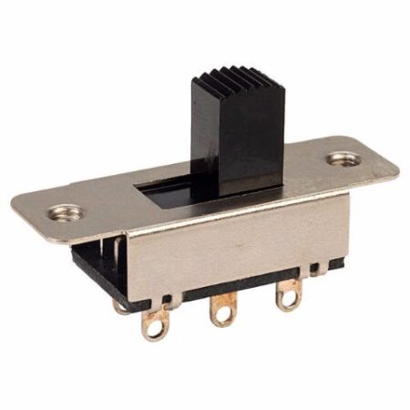 Switch 6 pin PCB mounted 22mm DPDT Slide Switch