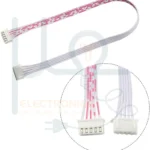 JST XH 2.54 5 Pin Connector Set Wire Double End Female to Female 30CM White