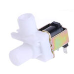 12V Electric Solenoid Valve 90 Magnetic N/C Water Air Inlet Flow Switch 1/2″ 1A