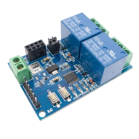 ESP8266 ESP-01 5V 2 Channels WiFi Relay Module Things Smart Home Remote Control Switch