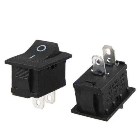 Rocker Switch 2 pin ON/OFF 6A 250V (KCD1-101)