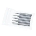 5Pcs Tip set I+B+K+2.4D+3C soldering iron pure copper 900M for Hot Air Rework Station