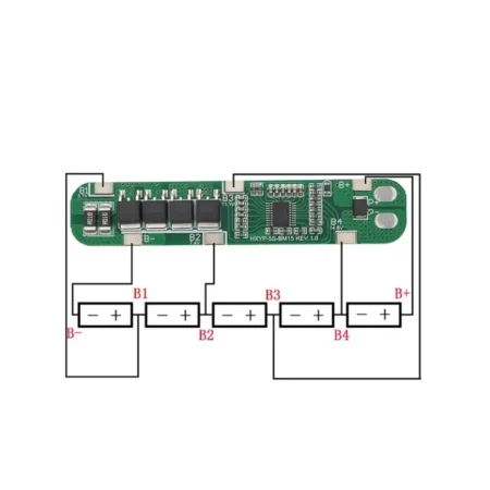 BMS 5S 15A 18650 Lithium Battery Protection Board BMS
