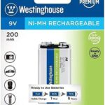 Rechargeable battery 9v 200mAh Westinghouse