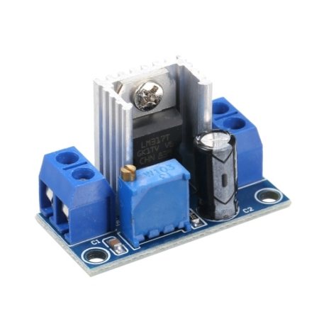 LM317 DC Linear Regulator DC-DC 4.5~40V Turn 1.2~37V Step Down Power Module Adjustable