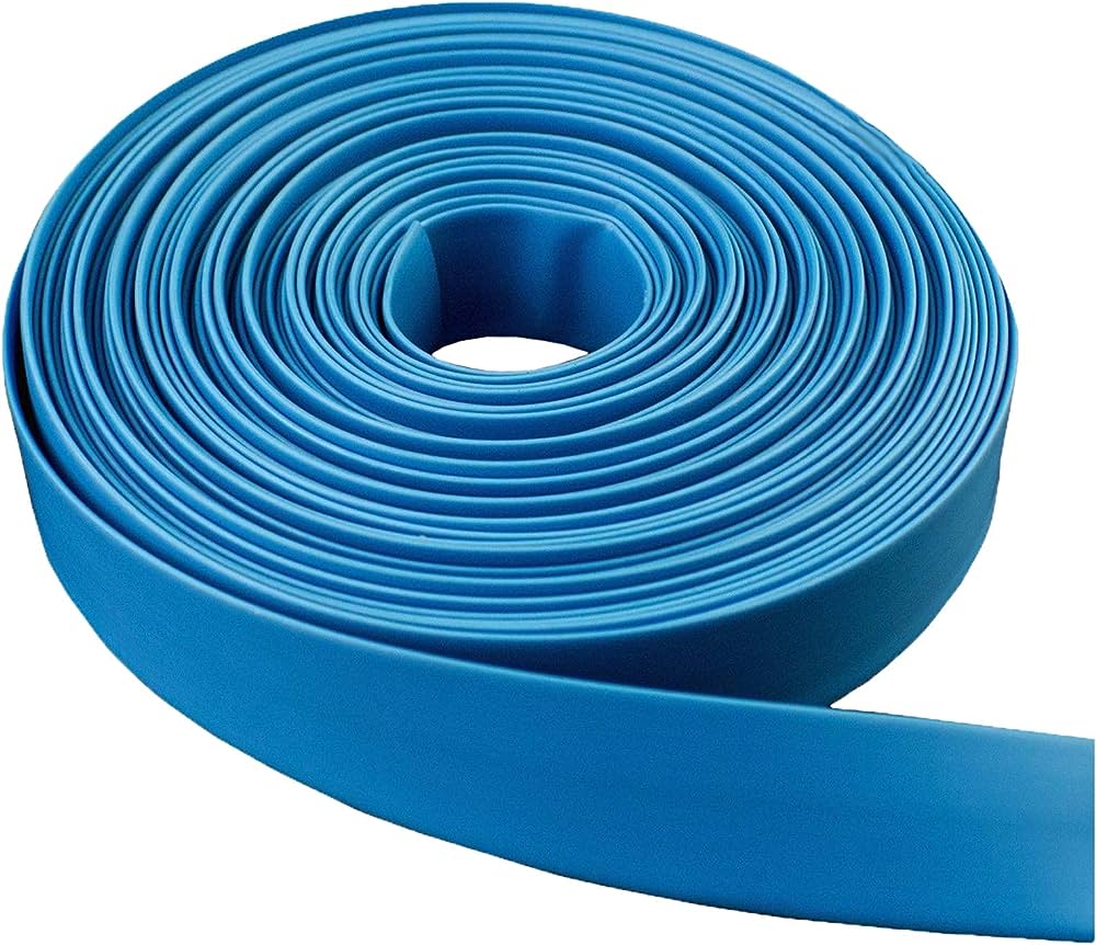 Heat Shrink 18mm 1M Blue color