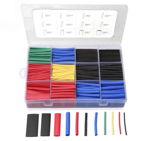 530pcs/set Heat Shrink Tubing Insulation Shrinkable Tube Color