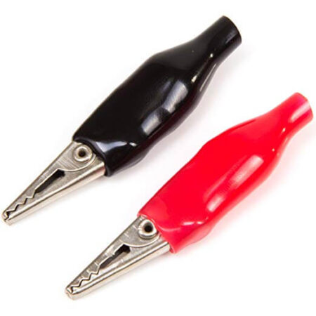 Large crocodile clips 35mm
