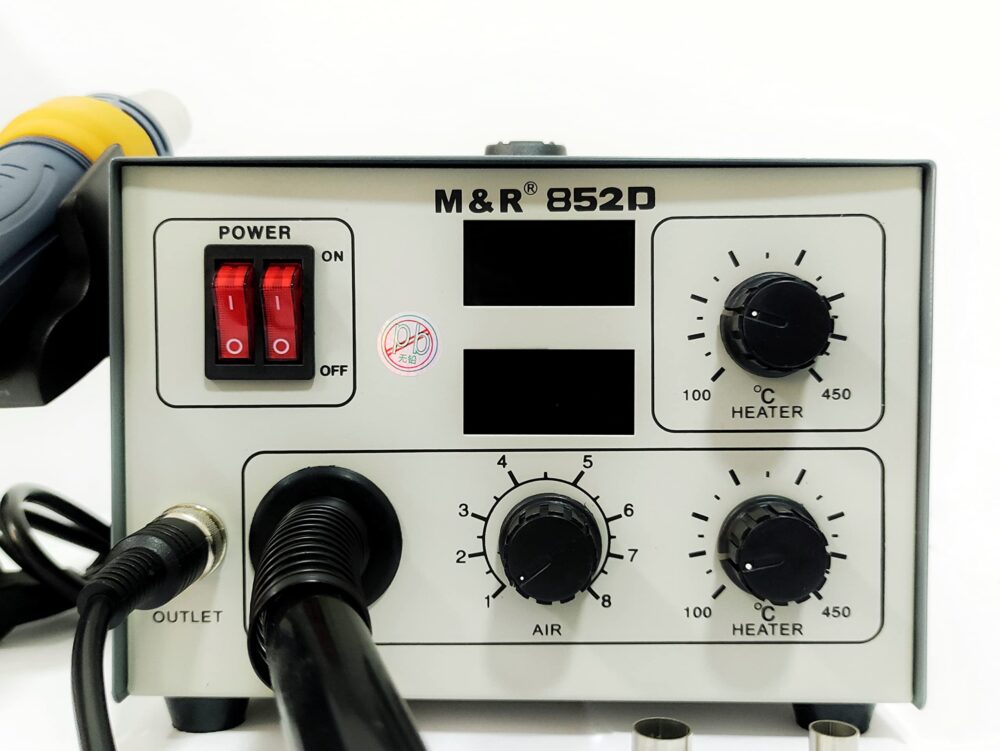 M&R Digital HotAir Soldering Station & Soldering Iron MR 852D
