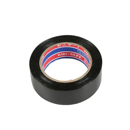 PVC Electrical Insulation Tape Black 0.18mm x 19mm x 20yds (18 Meter
