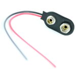 9V Battery cap 9V Battery Clip 9V Battery Connector 15cm