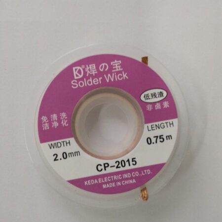 Desoldering Wick CP-2015 2mm x 0.75 Meter