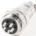 GX16-5 Pole Metal Male Female Panel Connector
