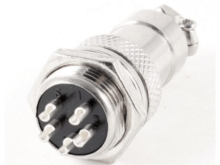 GX16-5 Pole Metal Male Female Panel Connector