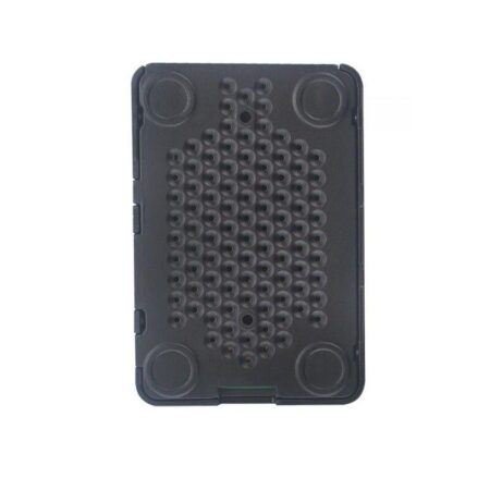 Raspberry Pi 4 Case with Fan Place Black Color High Quality (Fan Not Included )