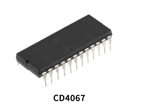 CD4067 16-channel Analog Multiplexer/Demultiplexer