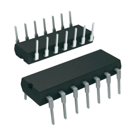 7400 Quad 2 Input NAND Gate IC (7400 IC) DIP-14 Package