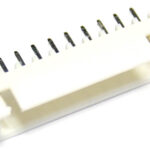 JST Connector 2.54mm Pitch 10 pin XH2.54 Polarized Male on PCB XH-10A