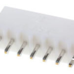 JST Connector 2.54mm Pitch 8 pin XH2.54 Polarized Male on PCB XH-8A