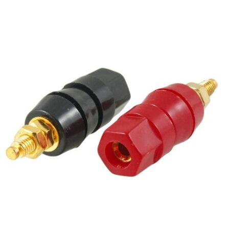 Female Banana Binding Post (25A) , Red Color