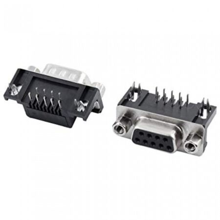 DB9 9Pin Female Serial Connector PCB Mount