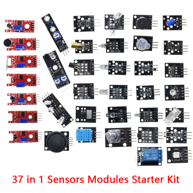 37 In 1 Sensor Module Board Set Kit For Arduino