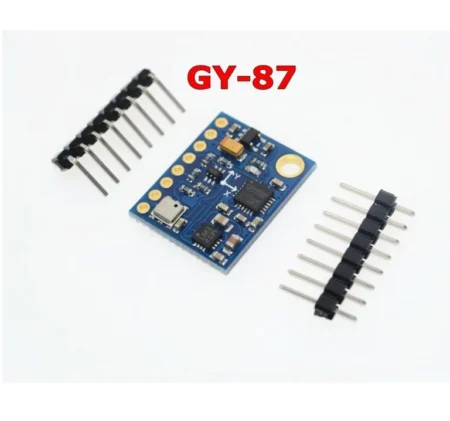 HW-290/GY-87 10DOF MPU6050+HMC5883L+BMP180 3-axis Gyro + 3-axis Acceleration + 3-axis Magnetic Field + Air Pressure Sensor