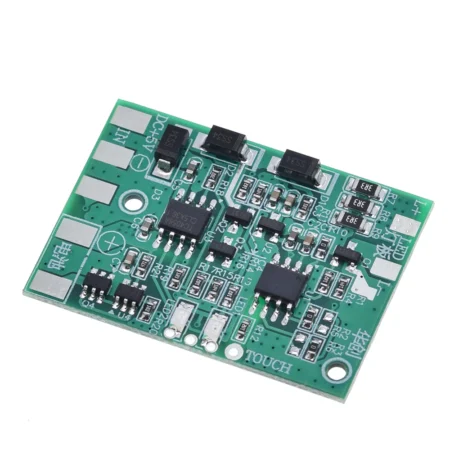 DC LED with charging protection TC4056 TP4056 touch dimming lamp control panel DIY repair general desk lamp circuit