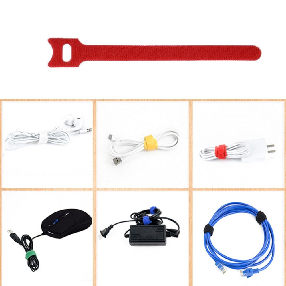 Releasable Cable Ties Colored Plastics Nylon 1pcs