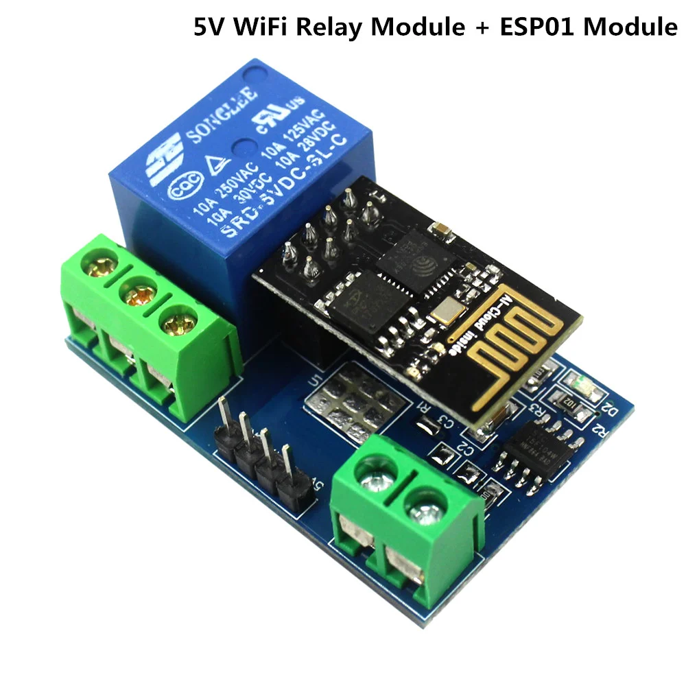 ESP8266 WiFi 5V 1 Channel Relay Module