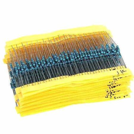 600 pcs Metal Film Resistor Assorted kit 1/4W – 30 Kinds