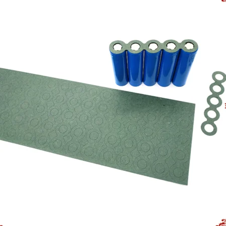 18650 Battery Insulation Paper Hollow Pack 6S Hole (1pcs Only Not Sheet)