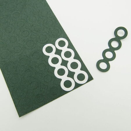 18650 Battery Insulation Paper Hollow Pack 4S Hole 1pcs