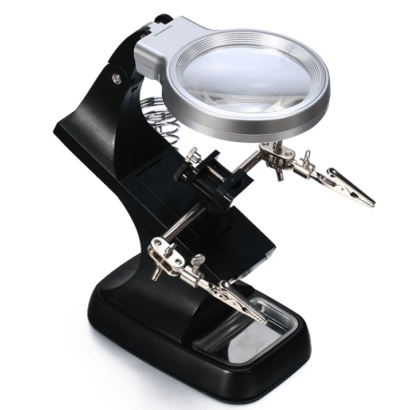 TH-7023B Professional Industrial Magnifying Glass With Light Magnifier For PCB (10LEDS)