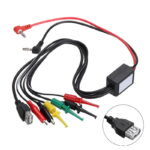 USB Port Multimeter Probes Alligator Hook W Banana Plug Clip Cables
