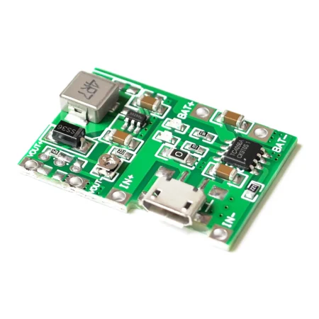 TP4056 18650 3.7V 4.2V Battery Charging Module with Integrated DC Boost Converter module