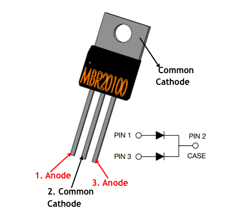 MBR20100CT Dual Schottky Diode