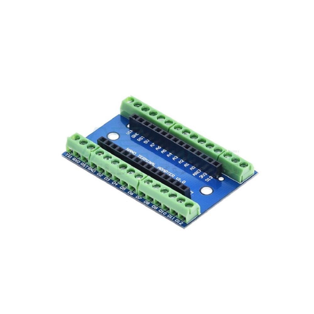 Blue NANO IO Shield V1.0 Simple Expansion Board Finished Board Nano Adapter Terminal