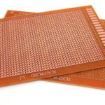 PCB 15*9 cm2 FR2 connected line