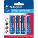 Westinghouse Super Heavy Duty AA 4 Pack