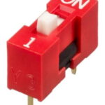 1 Way Dip Slide Switch 2.54mm Pitch