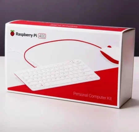Official Raspberry Pi 400 Personal Keyboard Computer Kit- US Layout