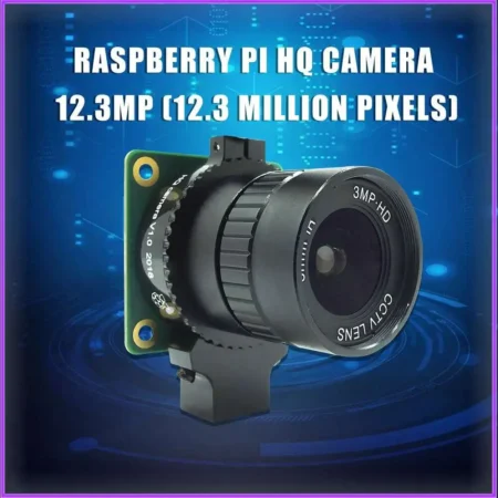 Official Raspberry Pi High Quality Camera 12.3MP with CGL 6mm CS Fixed IR 3.0 Megapixel CCTV Lens