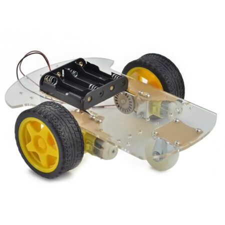 2WD Transparent Robot Smart Car Chassis for Arduino Acrylic Chassis