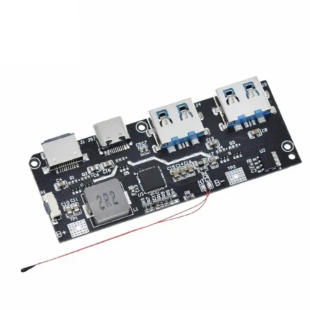 Power Bank Module LED Dual USB 5V 4.5A 22.5W Micro/Type-C USB Mobile 18650 Charging Module Temperature / Circuit Protection