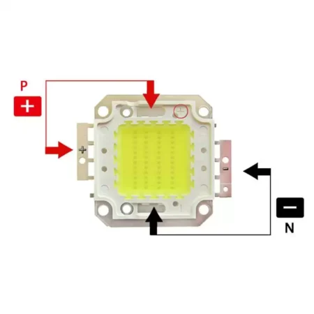 White SMD LED 30 watt High power bead chips 12V