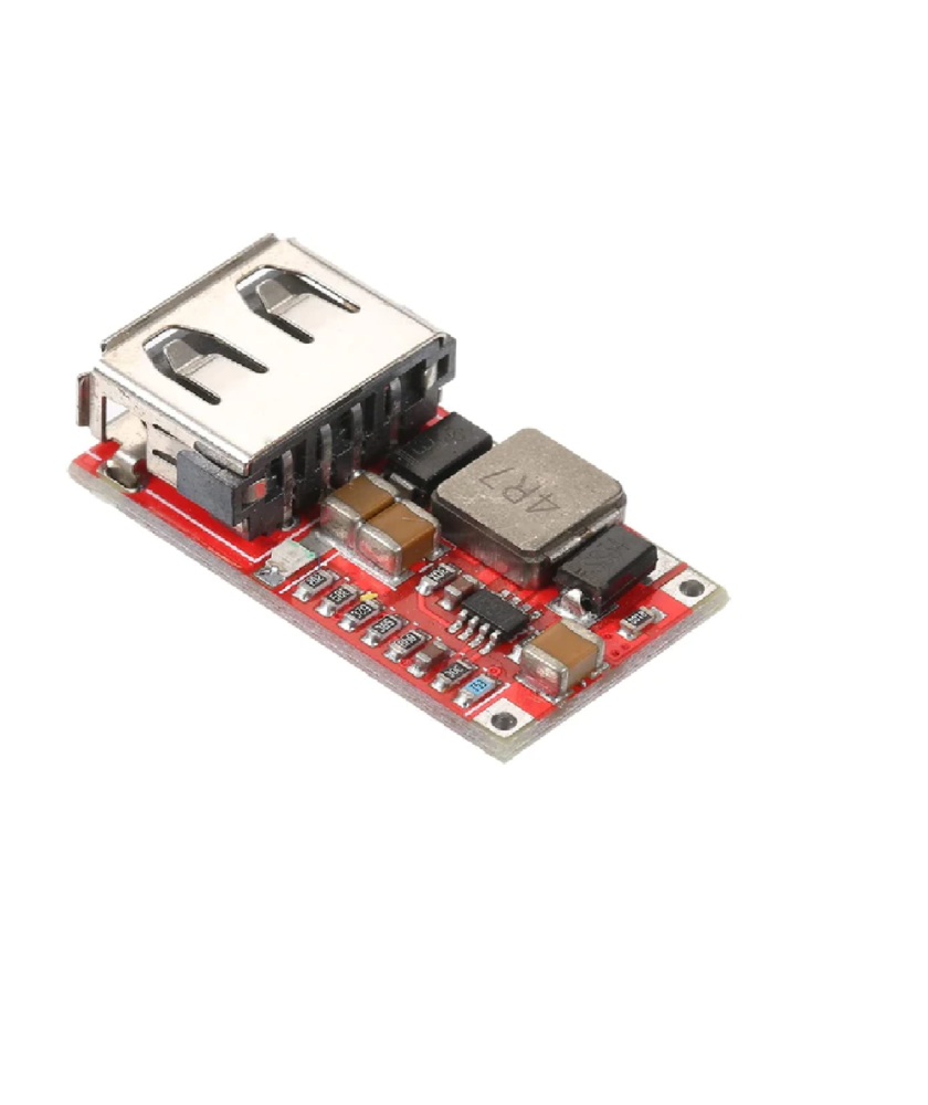 DC to DC 6-24V to 5V 3A USB Output Step Down Power Charger with Adjustable Buck Converter